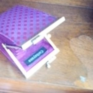 Brand New Never Used Purple Card Holder